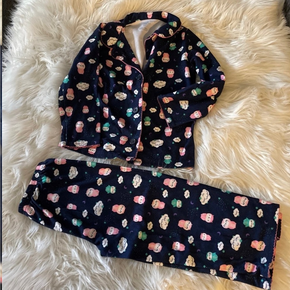 Carter’s 4T owl pajamas pj